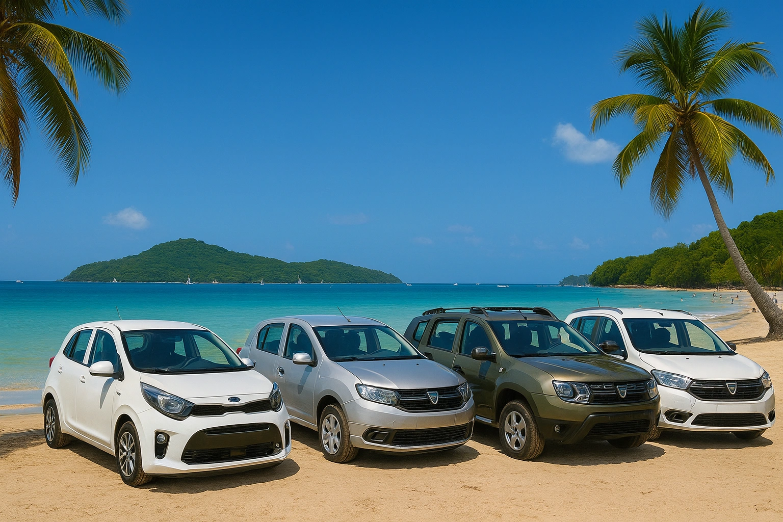 Plage de Sainte Anne en Martinique