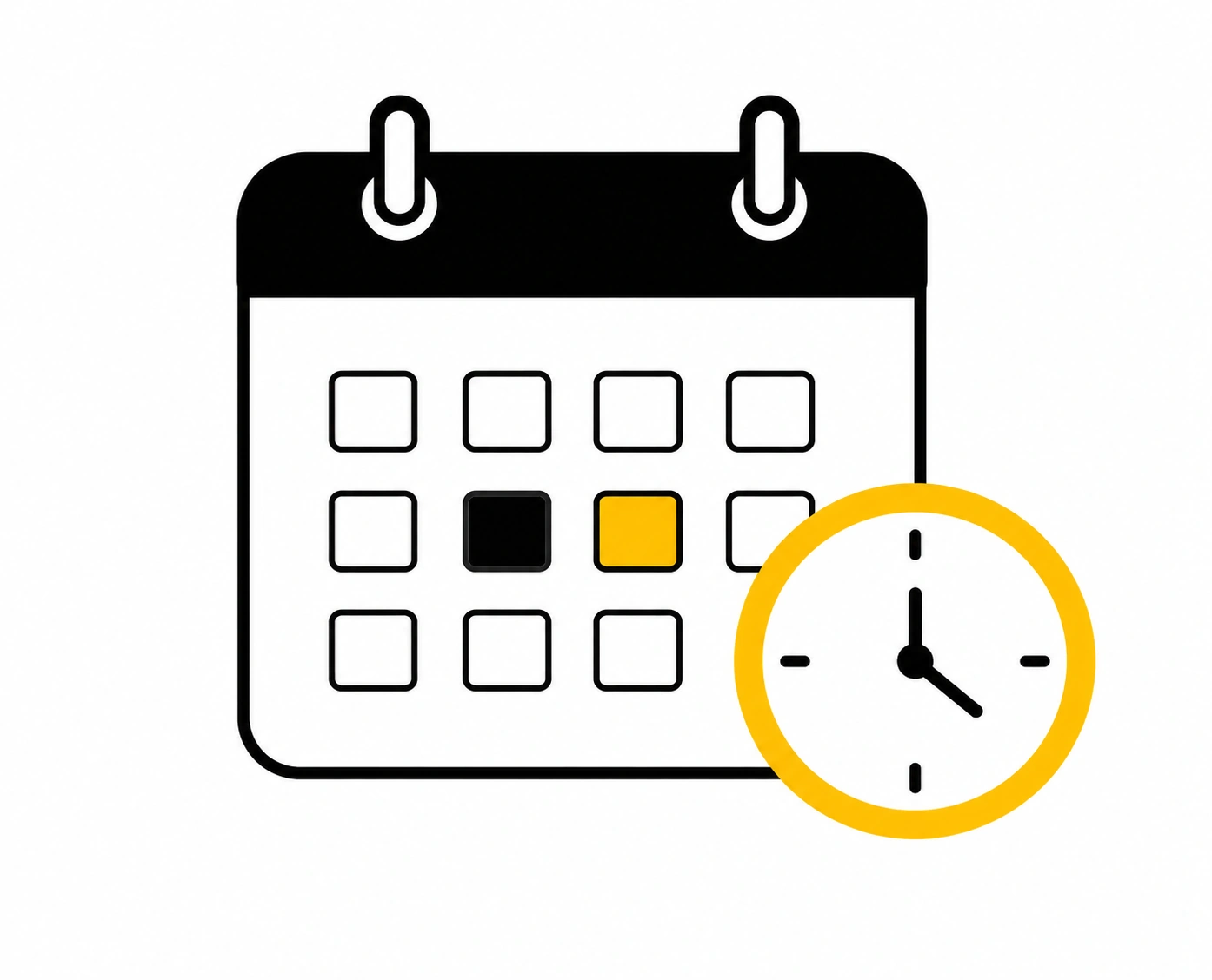 Sélectionner les dates et heure de livraison et de restitution